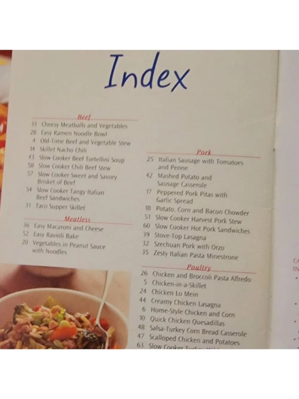 Vintage Cookbook Lot Pampered Chef Crock pot recipes Betty Crocker Food Pasta